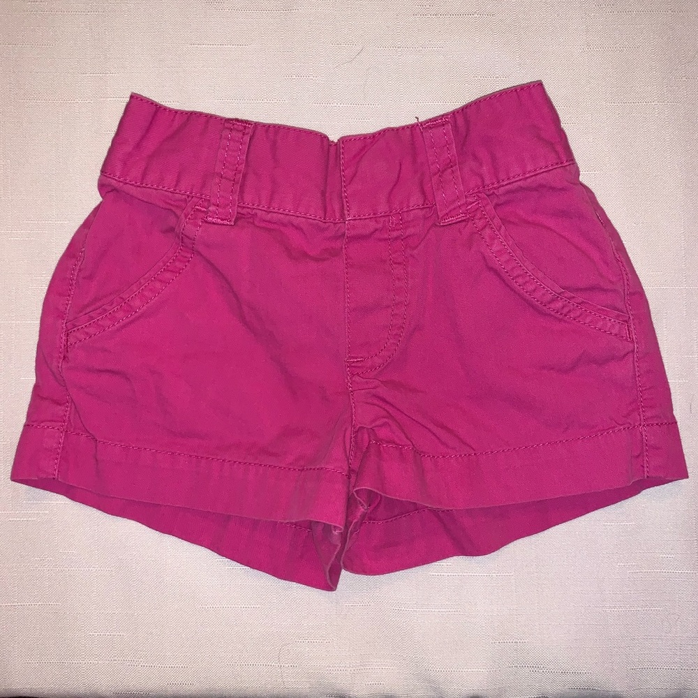 12M Girl Pink Fuchsia Shorts